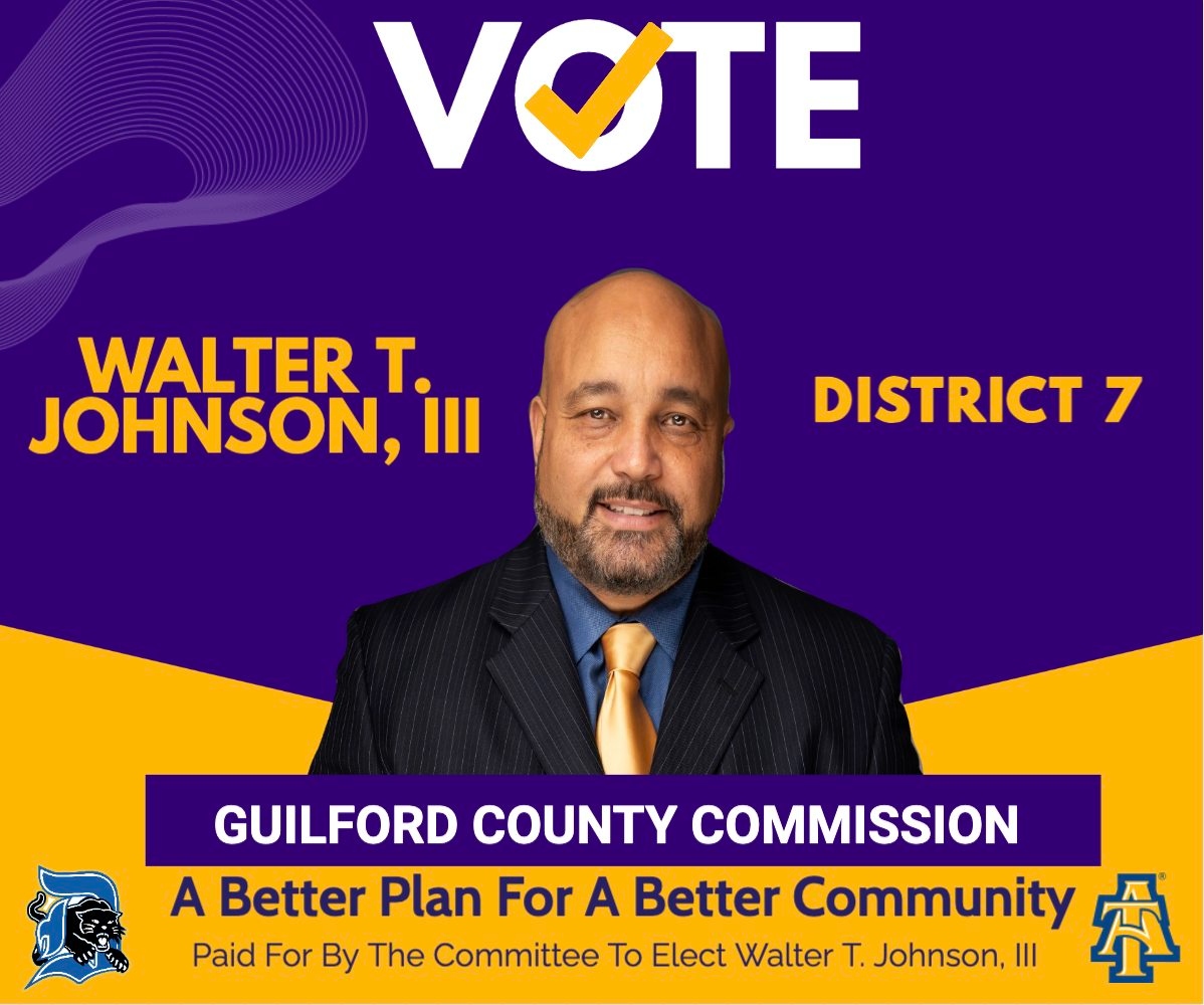 Walter T. Johnson III - Candidate for Guilford County Commissioner District 7